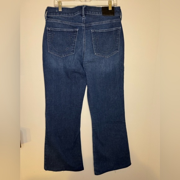 True Religion Fey High Rise Modern Flare Jeans size 33 - Picture 6 of 10
